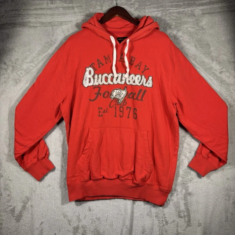 Tampa Bay Buccaneers Hoodie Sweatshirt Large Bucs NFL Classic